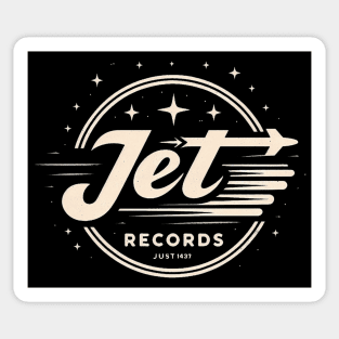 JET RECORDS // Music Fan art Sticker